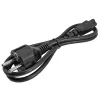 StarTech.com Cabo de alimentação para portátil de 1m, EU-Schuko para C5, 2,5 A, 250 V, 18AWG, cabo AC de substituição para notebook/portátil, cabo para fonte de alimentação, cabo de carregamento para portátil, cabo de alimentação clover/mickey mouse