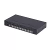 Comutador KVM DisplayPort StarTech.com de 8 portas com kit de montagem em rack 1U, 4K 60Hz DP 1.2, comutação por teclas e atalhos, hub USB de 4 portas, independente do sistema operativo, compatível com TAA
