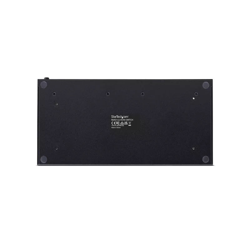 Comutador KVM DisplayPort StarTech.com de 8 portas com kit de montagem em rack 1U, 4K 60Hz DP 1.2, comutação por teclas e atalhos, hub USB de 4 portas, independente do sistema operativo, compatível com TAA