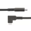 Cabo USB-C StarTech.com 2m, angular, USB 5Gbps, 100W (5A) Power Delivery, 4K 60Hz DP Alt Mode, cabo USB-C robusto – compatível com Thunderbolt