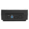 Docking station para disco rígido USB 3.0 para SATA StarTech.com de uma baía, dock para disco rígido USB 3.0 (5 Gbit/s), docking station externa para HDD/SSD SATA I/II/III de 2,5/3,5 polegadas, inserção de disco rígido de carregamento superior