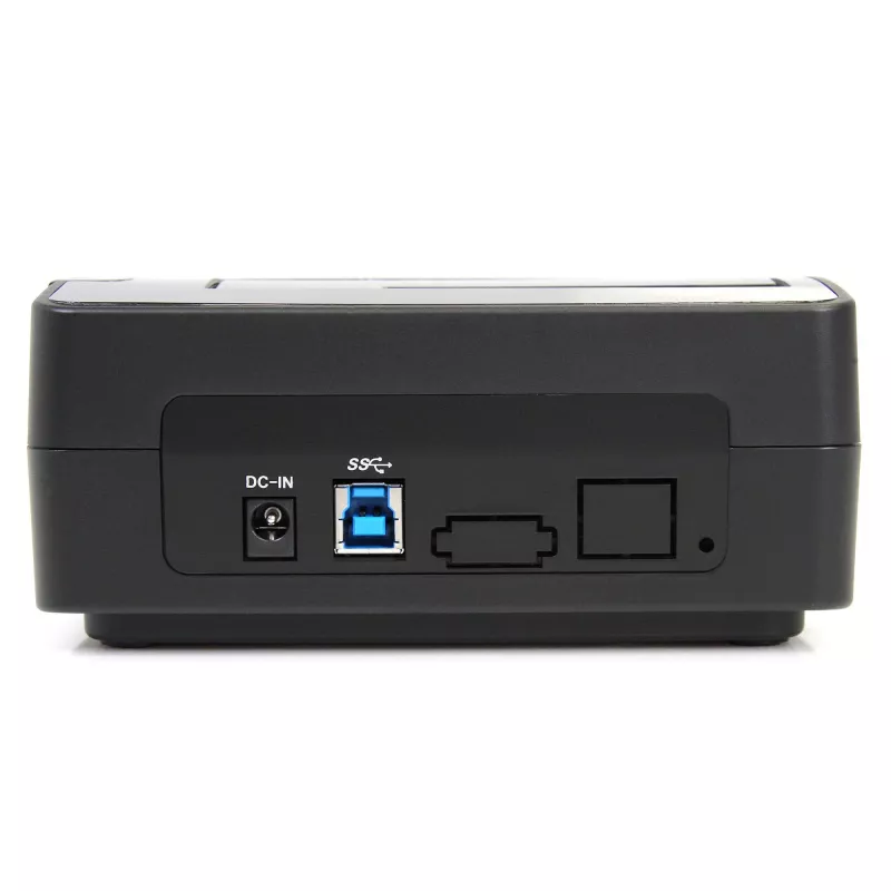 Docking station para disco rígido USB 3.0 para SATA StarTech.com de uma baía, dock para disco rígido USB 3.0 (5 Gbit/s), docking station externa para HDD/SSD SATA I/II/III de 2,5/3,5 polegadas, inserção de disco rígido de carregamento superior