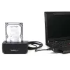 Docking station para disco rígido USB 3.0 para SATA StarTech.com de uma baía, dock para disco rígido USB 3.0 (5 Gbit/s), docking station externa para HDD/SSD SATA I/II/III de 2,5/3,5 polegadas, inserção de disco rígido de carregamento superior