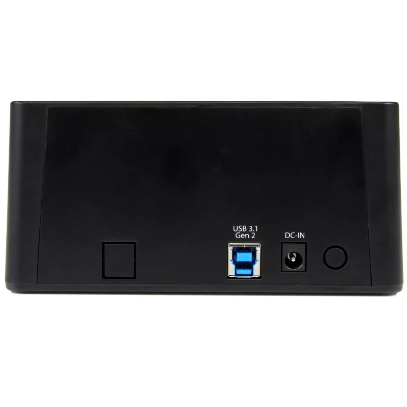 Duplicador de discos rígidos autónomo StarTech.com, clonador/copiador HDD/SSD de duas baías, docking station USB 3.1 (10 Gbit/s) para SATA III HDD/SSD, dock duplicador de discos rígidos, clonador de discos rígidos