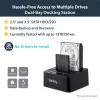 Duplicador de discos rígidos autónomo StarTech.com, clonador/copiador HDD/SSD de duas baías, docking station USB 3.1 (10 Gbit/s) para SATA III HDD/SSD, dock duplicador de discos rígidos, clonador de discos rígidos