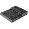 Duplicador e apagador M.2 SATA e M.2 NVMe autónomo StarTech.com - Clonador/apagador HDD/SSD para M.2 PCIe AHCI/NVMe, M.2 SATA, discos SATA de 2,5/3,5 polegadas - Apagador/duplicador de discos rígidos externo, TAA