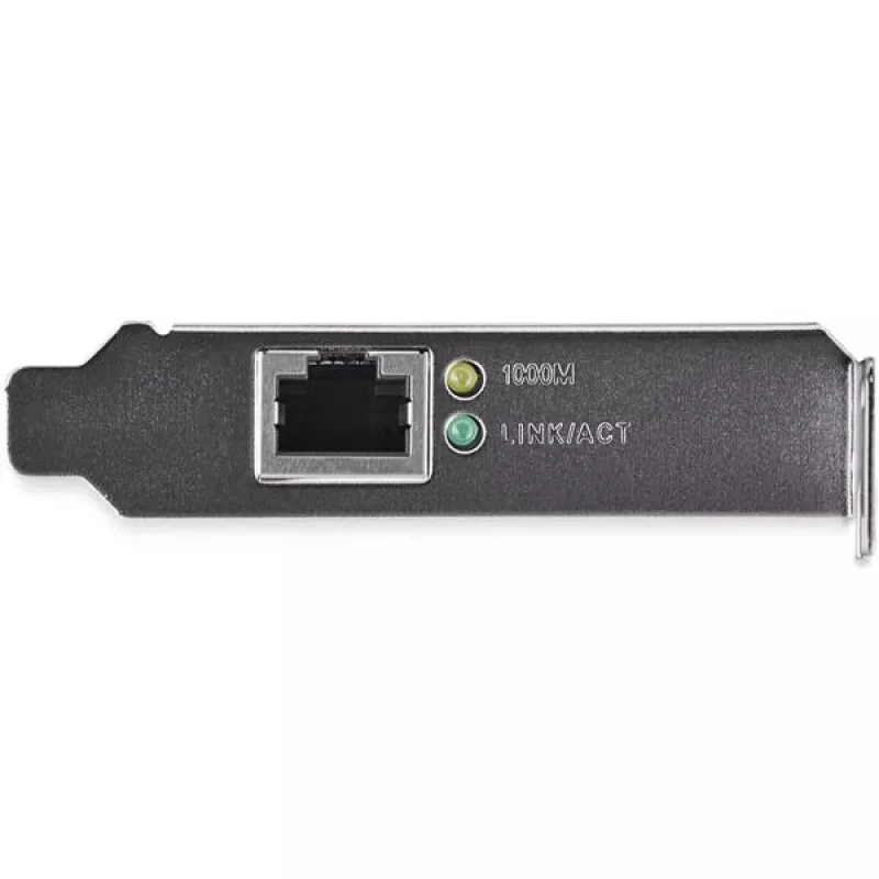 Placa de rede StarTech.com 1 porta PCI Express PCIe Gigabit NIC adaptador de servidor – Low Profile
