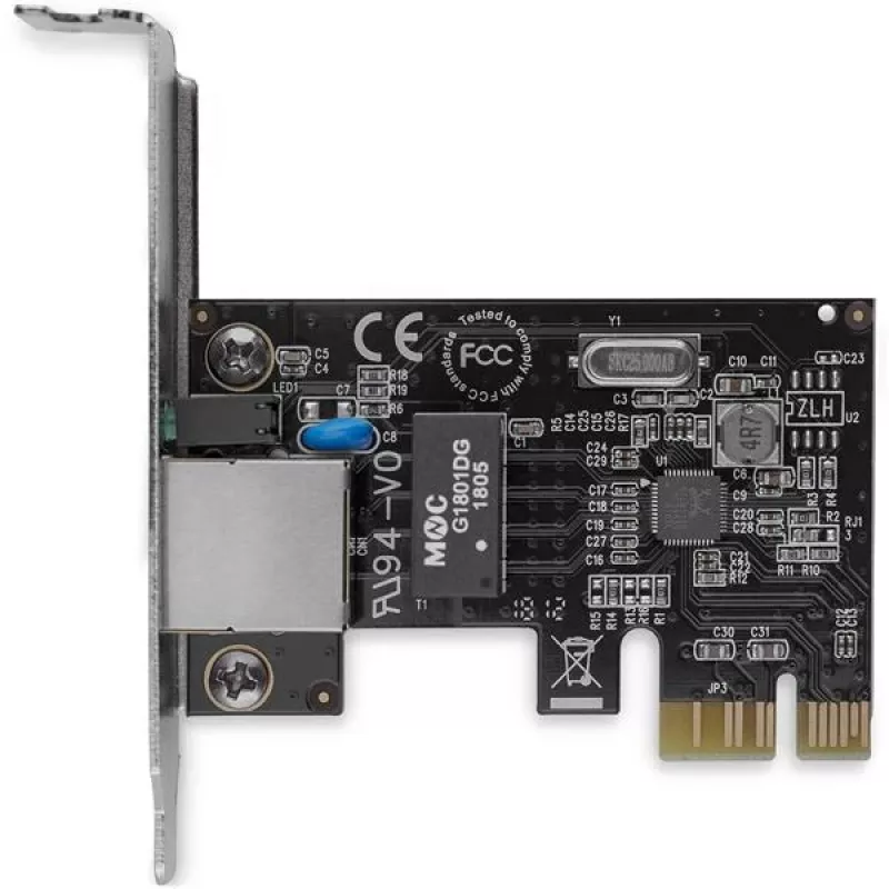 Placa de rede StarTech.com 1 porta PCI Express PCIe Gigabit NIC adaptador de servidor – Low Profile