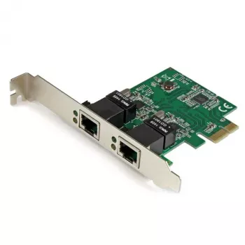 Placa de rede de servidor StarTech.com dupla porta Gigabit PCI Express – PCIe-NIC