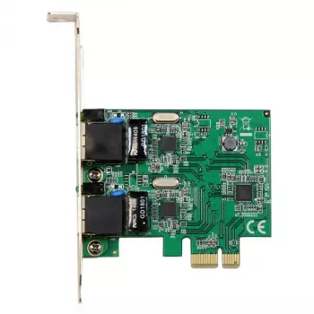 Placa de rede de servidor StarTech.com dupla porta Gigabit PCI Express – PCIe-NIC