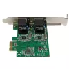 Placa de rede de servidor StarTech.com dupla porta Gigabit PCI Express – PCIe-NIC