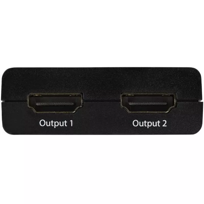 Splitter de vídeo HDMI 4K StarTech.com 2 portas – Splitter HDMI 1x2 – Alimentação por USB ou fonte de alimentação – 4K 30 Hz