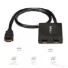 Splitter de vídeo HDMI 4K StarTech.com 2 portas – Splitter HDMI 1x2 – Alimentação por USB ou fonte de alimentação – 4K 30 Hz