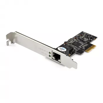 Placa de rede StarTech.com 2,5 Gbit/s 2.5GBASE-T PCIe, interna, com fios, PCI Express, Ethernet, 2500 Mbit/s, preto