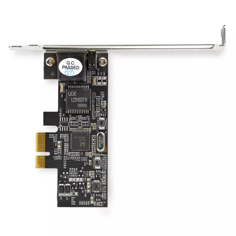 Placa de rede StarTech.com 2,5 Gbit/s 2.5GBASE-T PCIe, interna, com fios, PCI Express, Ethernet, 2500 Mbit/s, preto