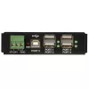 Hub USB 2.0 StarTech.com 4 portas - Hub USB-A industrial em metal - Montagem em calha DIN, parede ou mesa - Hub de dados USB - Hub de expansão USB compatível com TAA