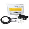 Hub USB 2.0 StarTech.com 4 portas - Hub USB-A industrial em metal - Montagem em calha DIN, parede ou mesa - Hub de dados USB - Hub de expansão USB compatível com TAA