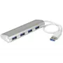Hub USB StarTech.com 4 portas, USB A para 4 portas USB-A, USB 5 Gbit/s, design robusto, alimentado por bus, hub USB 3.0 portátil para portátil