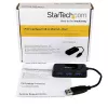 Mini hub USB 3.0 SuperSpeed portátil StarTech.com 4 portas - preto~Mini hub USB 3.0 SuperSpeed portátil 4 portas - 5 Gbit/s - preto