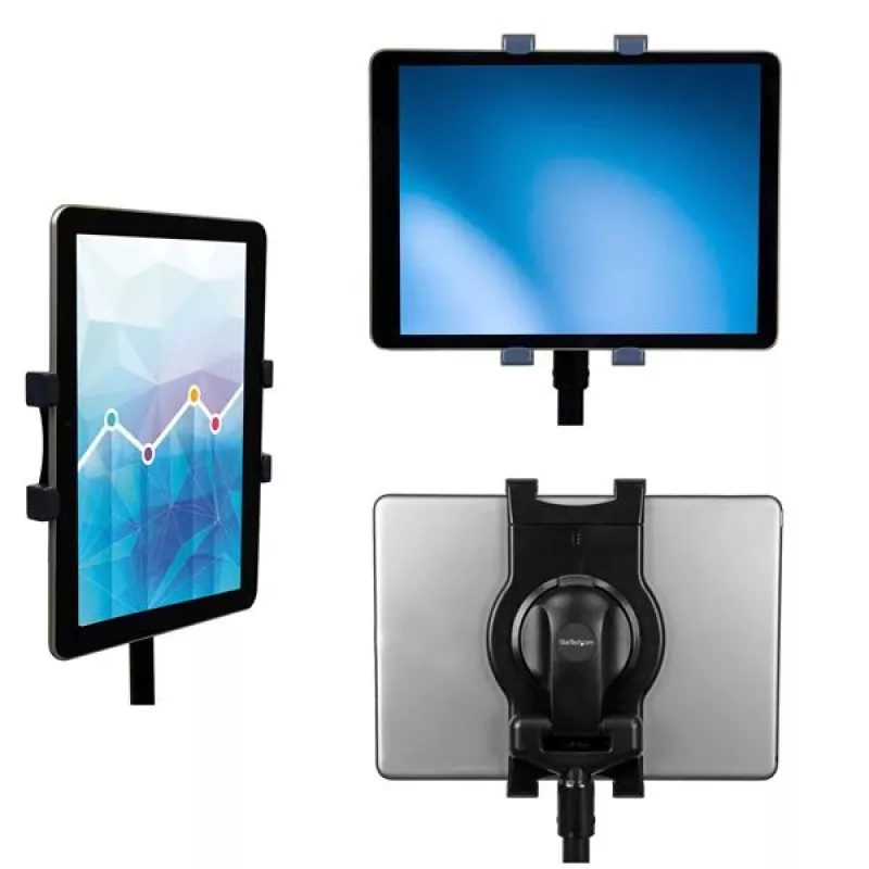 Suporte de tablet ajustável StarTech.com, tablet/UMPC, suporte multimédia, interior, preto
