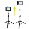 Suporte de tablet ajustável StarTech.com, tablet/UMPC, suporte multimédia, interior, preto