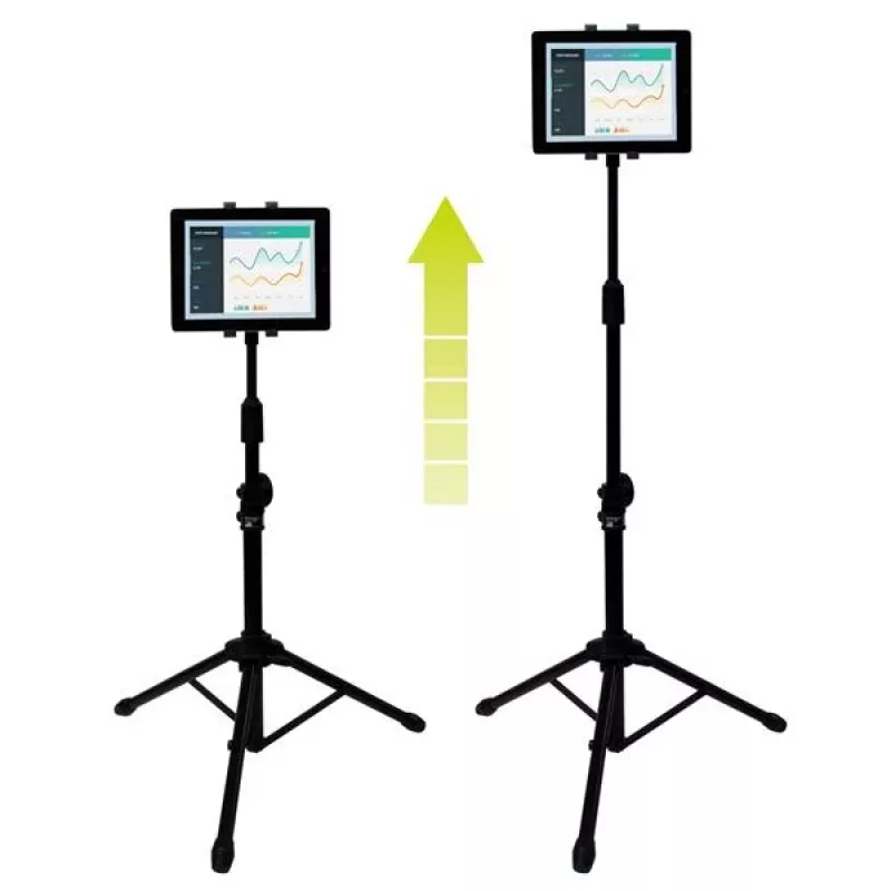 Suporte de tablet ajustável StarTech.com, tablet/UMPC, suporte multimédia, interior, preto