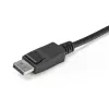 Switch KVM DisplayPort StarTech.com 2 portas – 4K 60 Hz – Switch KVM DP 1.2 USB UHD compacto de dupla porta para secretária com cabos de 1,2 m e áudio – Alimentado por bus e comutação remota – MacBook ThinkPad