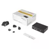 Switch KVM USB HDMI StarTech.com 2 portas com áudio e hub USB 2.0