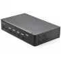 Switch KVM HDMI StarTech.com 4 portas – Monitor único 4K 60 Hz Ultra HD HDR – Switch KVM HDMI 2.0 para secretária com hub USB 3.0 de 2 portas (5 Gbit/s) e 4x USB 2.0 HID, áudio – Comutação por teclas de atalho – TAA