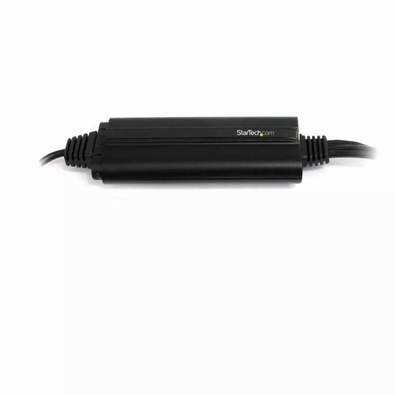 Cabo adaptador de captura de vídeo USB StarTech.com – S-Video/Composite para USB 2.0 cabo de dispositivo de captura de vídeo SD – Suporte TWAIN – Conversor analógico-digital para armazenamento de media – Apenas Windows