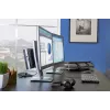 Cabo de bloqueio com chave HP 10 mm, 1,83 m, chave redonda, aço galvanizado, preto