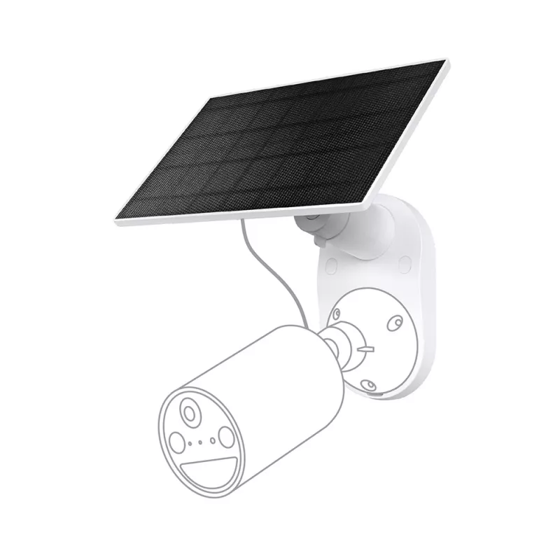 TP-Link Tapo A201 painel solar, 2,5 W, IP65, cabo de 4 m, para câmaras com bateria Tapo