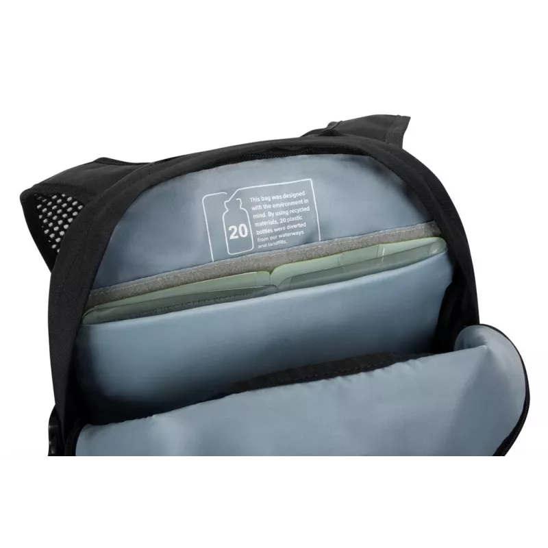 Targus TBB641GL EcoSmart Zero Waste mochila para portátil de 15–16 polegadas, de plástico, preta