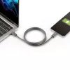 Cabo Thunderbolt 4 StarTech.com 3ft (1 m) – 40 Gbit/s – 100 W PD – Vídeo 4K/8K – Cabo Thunderbolt certificado pela Intel – Compatível com USB4/Thunderbolt 3/USB 3.2/USB Type-C/DisplayPort