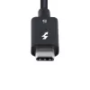 Cabo Thunderbolt 5 StarTech.com 3ft (1 m), 80 Gbit/s/até 120 Gbit/s, 240 W PD, 8K 60 Hz, cabo Thunderbolt certificado – Compatível com Thunderbolt 4/USB4/USB-C