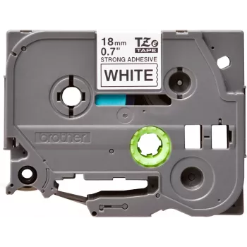 Fita de etiquetar Brother TZE-S241 preto sobre branco TZ
