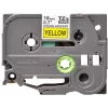 Fita de etiquetar Brother TZE-S641 preto sobre amarelo TZ