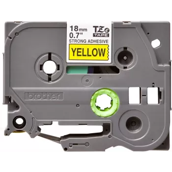 Fita de etiquetar Brother TZE-S641 preto sobre amarelo TZ