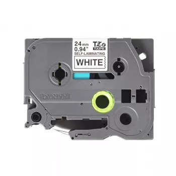 Fita de etiquetar Brother TZESL251 preto sobre branco