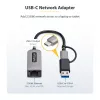 Adaptador StarTech.com 2.5GbE USB-C para Ethernet com conversor USB-A, NBASE-T NIC, USB 3.0 Type-C 2.5/1G rede multi-velocidade, compatível com Thunderbolt, Windows e Mac