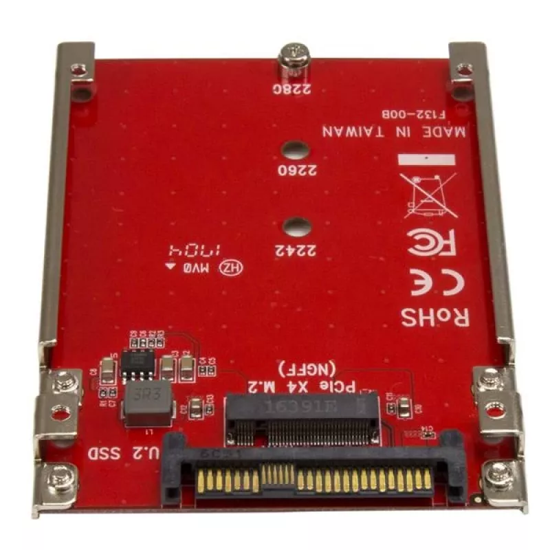 StarTech.com Adaptador host de unidade M.2 para U.2 (SFF-8639) para SSD M.2 PCIe NVMe