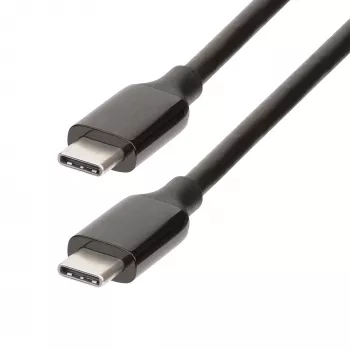 Cabo USB-C ativo StarTech.com 3 m (10 ft), USB 3.2 Gen 2 10 Gbit/s, cabo longo de transferência de dados USB Type-C, 60 W Power Delivery, 8K 60 Hz, DP 1.4 Alt-Mode com HBR3/HDR10/MST/DSC 1.2/HDCP 2.2 – cabo USB-C para USB-C