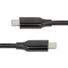 Cabo USB-C ativo StarTech.com 3 m (10 ft), USB 3.2 Gen 2 10 Gbit/s, cabo longo de transferência de dados USB Type-C, 60 W Power Delivery, 8K 60 Hz, DP 1.4 Alt-Mode com HBR3/HDR10/MST/DSC 1.2/HDCP 2.2 – cabo USB-C para USB-C