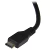 Adaptador StarTech.com USB-C para Ethernet Gigabit duplo com porta USB (Type-A)