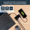 Adaptador StarTech.com USB-C para Ethernet com hub USB 3.0 de 3 portas e Power Delivery