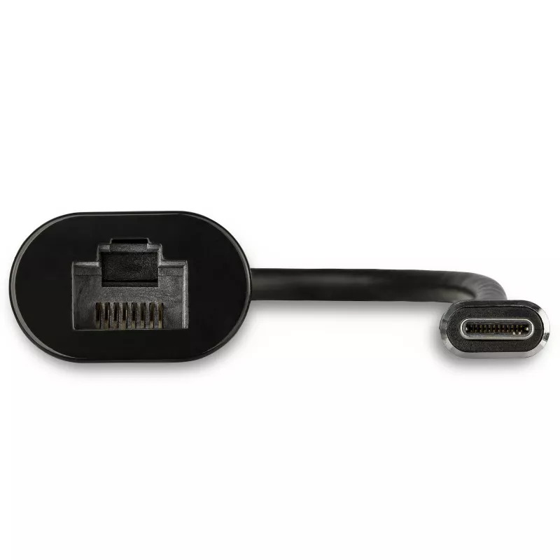 StarTech.com US2GC30 adaptador USB-C para 2,5 Gigabit Ethernet, USB 3.0, NBASE-T, 2.5GBASE-T, RJ45, 10/100/1000/2500 Mbps, preto/cinzento sideral