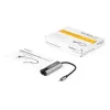 StarTech.com US2GC30 adaptador USB-C para 2,5 Gigabit Ethernet, USB 3.0, NBASE-T, 2.5GBASE-T, RJ45, 10/100/1000/2500 Mbps, preto/cinzento sideral