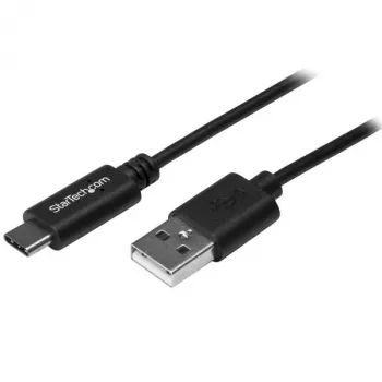 Cabo StarTech.com USB-C para USB-A – M/M – 0,5 m – USB 2.0, 0,5 m, USB A, USB C, USB 2.0, ficha/ficha, preto