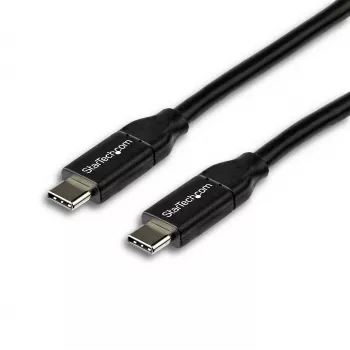 Cabo StarTech.com USB-C para USB-C com 5A PD – M/M – 2 m – USB 2.0 – certificado USB-IF