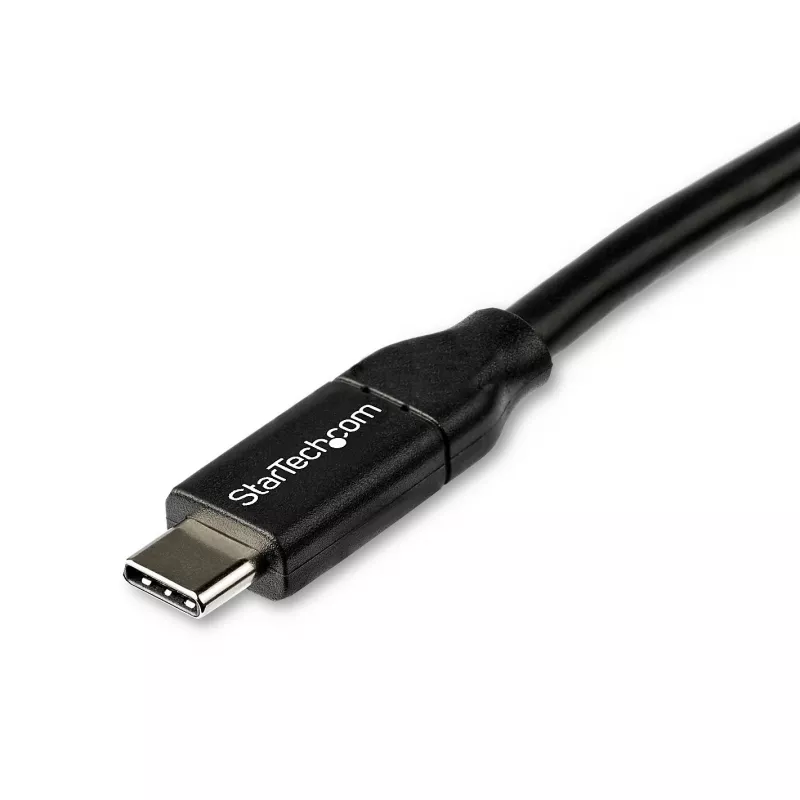 Cabo StarTech.com USB-C para USB-C com 5A PD – M/M – 2 m – USB 2.0 – certificado USB-IF